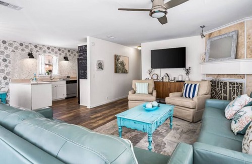 Crescent Beach Casa | Cottage Seas Gulf view home just steps From the Beach! Great Pricing!