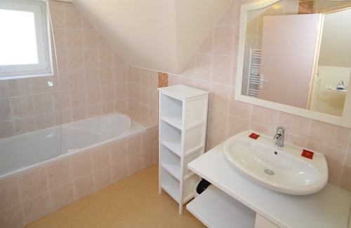 Saint-Evarzec Cabaña | Rural-Estándar-Baño en la habitacion-Vista al Parque