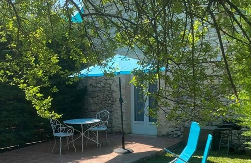 Naussannes Cabaña | Casa rural con estanque privado, piscina compartida y WiFi en Dordoña