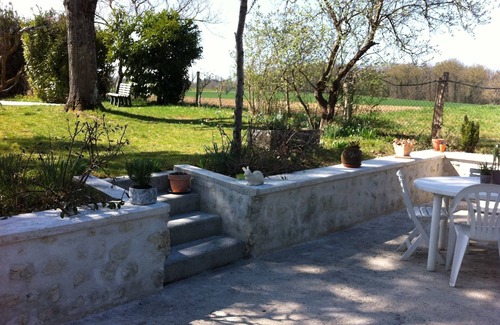 Bessac Cabaña | Casa rural con piscina privada para vacaciones en charente 16000