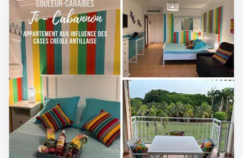 Gros Raisins Apartamento | Couleur caraïbes-Ti créole appartement pierre et vacances accès plage et piscine