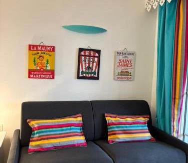 Gros Raisins Apartamento | Couleur caraïbes-Ti créole appartement pierre et vacances accès plage et piscine