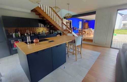 Clohars-Fouesnant Casa | COUNTRY BY THE SEA! Completely renovated house, 10 minutes from the beach