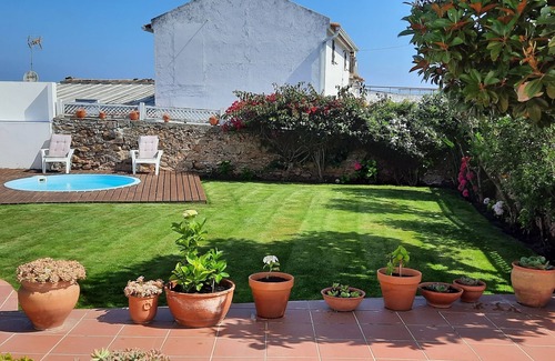 Alcobaca Casa | Casa con jardín cerrado y piscina para niños. Animales beneficiosos. A 4 km del mar