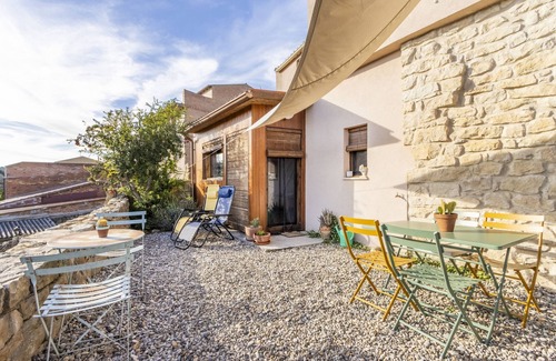 L'Espluga Calba Casa | Casa rural 'El Paller De Cal Dominguet' con terraza privada, Wi-Fi y aire acondicionado