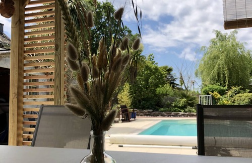 Sulniac Casa | Casa de campo piscina climatizada a 15 minutos del Golfo de Morbihan