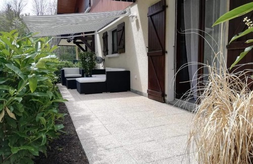 Thollon-les-Memises Apartamento | COUP DE COEUR - STUDIO NEAR EVIAN LES BAINS - SOUTH-FACING TERRACE - FREE PARKING