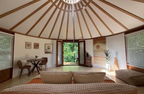 Balsam Grove Otro | Couples Yurt - The Whisperer at Valley Bear Farms Resort