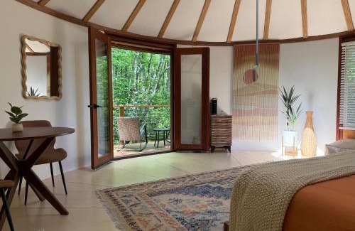 Balsam Grove Otro | Couples Yurt - The Whisperer at Valley Bear Farms Resort