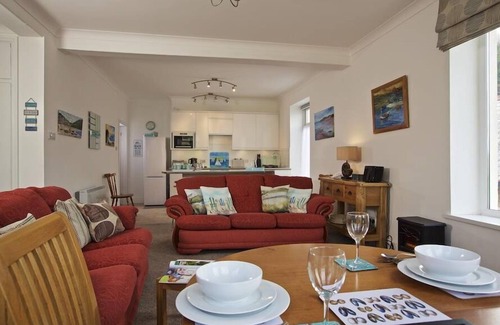 Hope-Cove Cabaña | COVE VIEW, ideal para familias, con un jardín en Hope Cove, Ref 995868