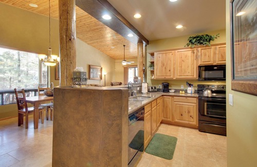 Torreon Villa | Covered Deck: Cozy Show Low Villa in Torreon!