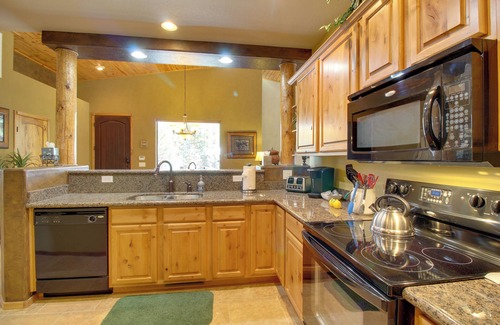 Torreon Villa | Covered Deck: Cozy Show Low Villa in Torreon!