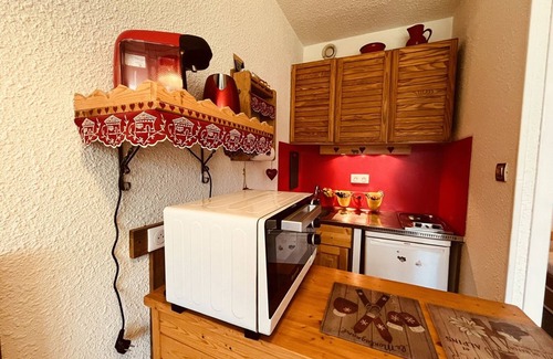 Plan Peisey Apartamento | Acogedor estudio 4 pers, balcón sur, cerca de pistas - Plan Peisey