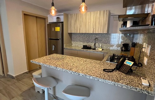 Yolanda Morales Apartamento | Cozy 1-bedroom apartment in nice Piantini with fitness room, WiFi