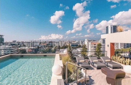 Yolanda Morales Apartamento | Cozy 1-bedroom apartment in nice Piantini with fitness room, WiFi