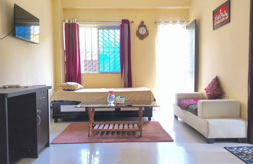 Ranchi Apartamento | Cozy 1-bedroom apartment in amazing Ranchi with WiFi, AC