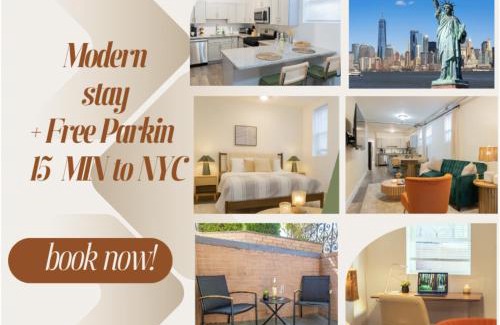 The Heights Apartamento | Cozy 1BR Apt Free Garage Parking Near NYC