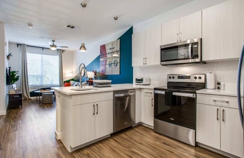 Riverside Apartamento | Cozy 1BR in Austin Riverside 3167