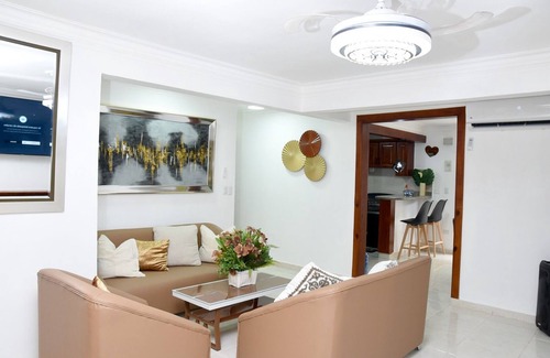 La Vega Province Apartamento | Cozy 1st Floor 2-bedroom apartment in La Vega with WiFi, AC, Self-Check-In
