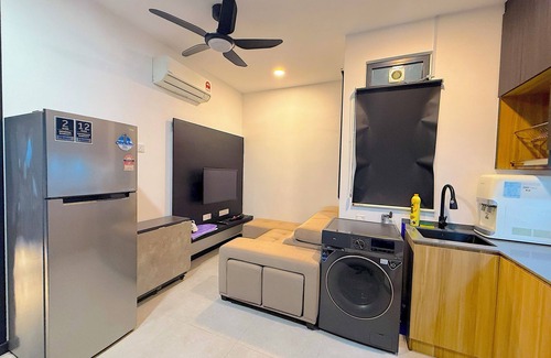 Kampung Pandan Dalam Apartamento | Cozy 2-bedroom apartment in gorgeous Kuala Lumpur with AC, fitness room
