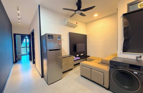 Kampung Pandan Dalam Apartamento | Cozy 2-bedroom apartment in gorgeous Kuala Lumpur with AC, fitness room
