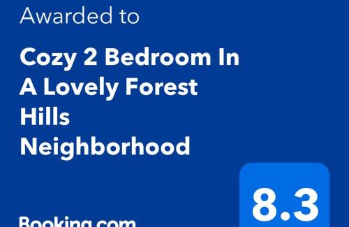 Queens Apartamento | Cozy 2 Bedroom In A Lovely Forest Hills Neighborhood