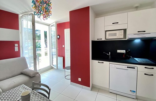 Bretignolles-sur-Mer Apartamento | Apartamento renovado y acogedor para 2 personas con balcón grande y WIFI - Clasificado 2*