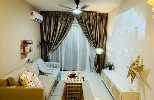 Gelang Patah Apartamento | Cozy 2B1R 6pax Condo Forest City 3A-1602