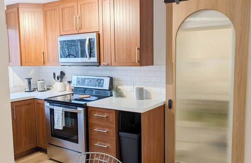Saint Jovite Apartamento | Cozy 3 1/2 près de l'ancienne gare de Saint-Jovite - Escapade à Tremblant!