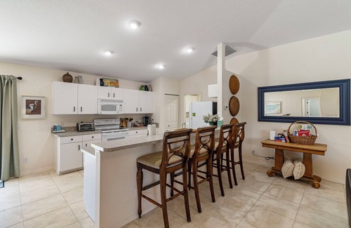 Pebble Beach Casa | Cozy 3BR, 2BA canal-front home with private pool and serene views. Just 20 minutes from the beach—your perfect Florida escape!