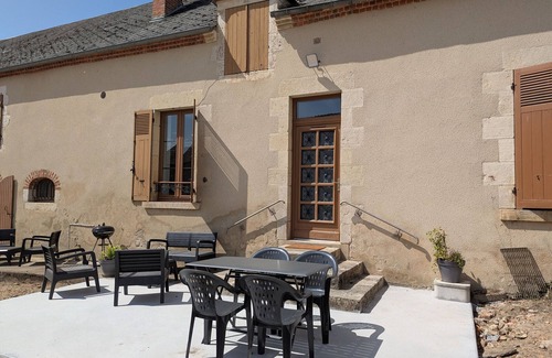 Beaulieu-sur-Loire Cabaña | Agradable casa rural 4 pers, terraza, cerca del Loira