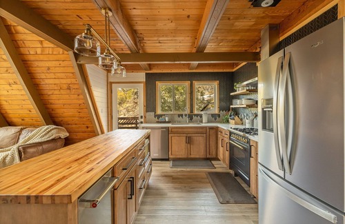 Bass Lake Cabina | Acogedor A Frame Cabin, Bass Lake, Ca