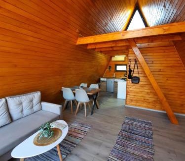 Saru Dornei Chalet De Esquí | Cozy A-Frame Cabins in Bucovina