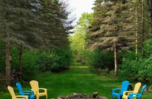 Wautoma Casa | Cozy A-Frame in a Private Woods; Hiking, Campfires and Family