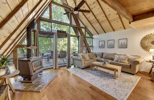 Innsbrook Cabina | Cozy A-Frame in the Woods