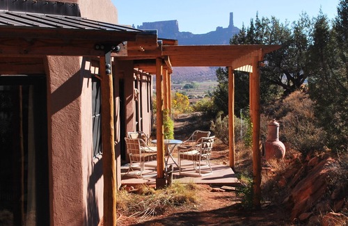 Castle Valley Casa | Acogedor Adobe con bañera de hidromasaje y fabulosas vistas en el paraíso al aire libre.