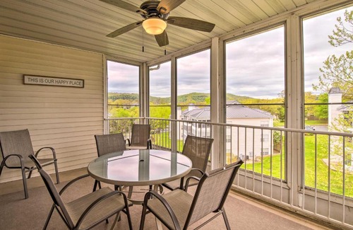 Table Rock Apartamento | Cozy and Deluxe Branson Condo Balcony and Pool Access