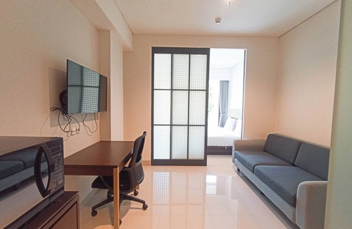 By Pass Ngurah Rai Apartamento | Cozy And Enjoy Living Studio (No Kitchen) Apartment At Skales Residence Nusa Dua Bali