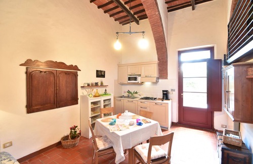 Villa Parigini Casa | Apartamento independiente en Villa in Chianti, piscina, terraza, jardín