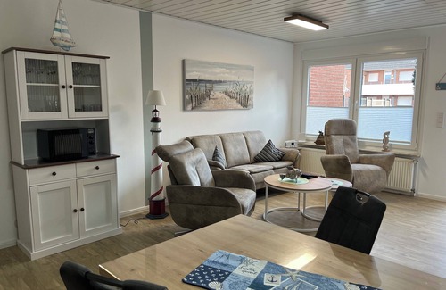 Borkum Apartamento | Cozy apartment near the south beach, up to 4 pers. Handicapped / wheelchair accessible