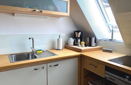 Darup Apartamento | Acogedor apartamento en una granja de Westfalia con sauna propia