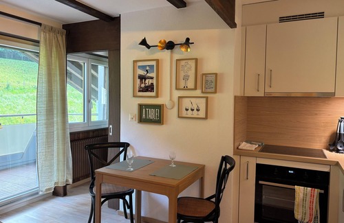Vionnaz Apartamento | Cozy apartment in chalet style