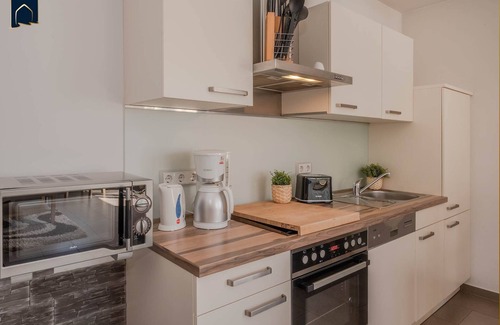 Korswandt Apartamento | Cómodo y acogedor apartamento en Wolgastsee con Wi-Fi y chimenea.