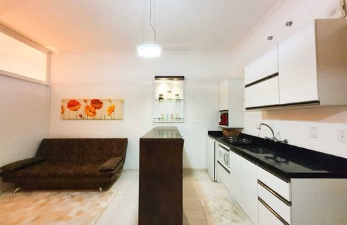 Floresta Apartamento | Acogedor apartamento en el centro de Gramado, tipo Studio, disfruta y vive el césped.