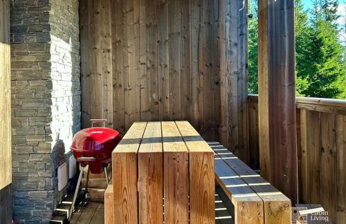 Ringsaker Apartamento | Cozy apartment ski in out, BBQ & Wifi Sjusjøen