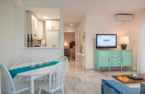 Carboneras Condominio | Coqueto apartamento con vistas al mar y la piscina