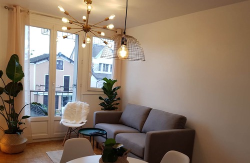 Houilles Apartamento | Cozy Appt F2 10mn from La Defense, 15mn from Paris center