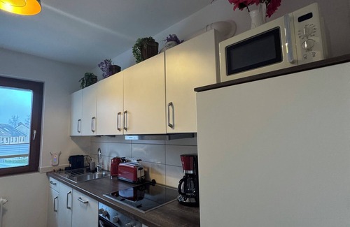 Bad Schwartau Apartamento | Cozy Baltic Sea oasis: 3-room apartment with balcony in Bad Schwartau