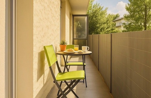 La Jetee Apartamento | Alojamiento acogedor cerca de la playa – A/C, Wi-Fi, tranquilidad