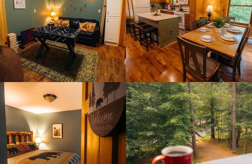 Jay Casa | Cozy cabin near Lake Placid & High Peaks. Featuring 7 person hot tub and Yoga